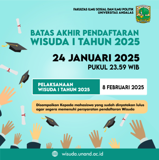 Batas Akhri Pendaftaran Wisuda I 2025